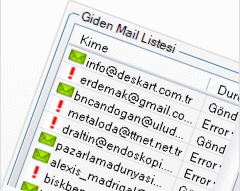 DNS Modülü Mail Gönderim Rapor Alma