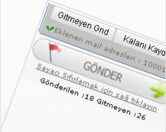 Gönderilmiş Maillerin Raporlanması
