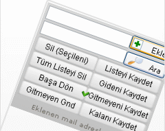Gitmeyen Maillerin Listesini Kaydetme 
