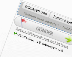Gönderilmiş Maillerin Raporlanması