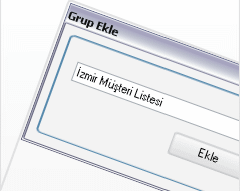 Mail Grupları Oluşturma 
