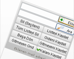 İşlem Yapılmamış Maillerin Listesini Kaydetme 