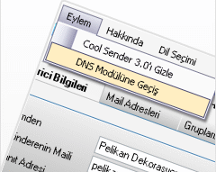 Mail Gönderim Modülleri Arasında Geçiş