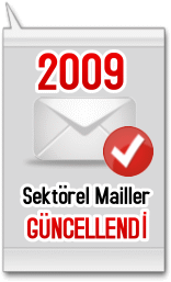 Sektörel Mail adresleri 2009